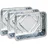 Quickpack Haushalt + Hygiene Gmbh Auflaufform Backform Ofenform Gratinform Aluminium rechteckig 3er Set Silber
