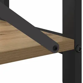 vidaXL Bücherregal 60 x 30 x 48,5 cm Eiche