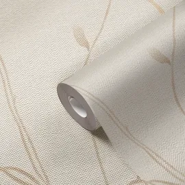 A.S. Création Pure Elegance Vliestapete 0,64 m x 10 m 1 St Beige/Braun 34193