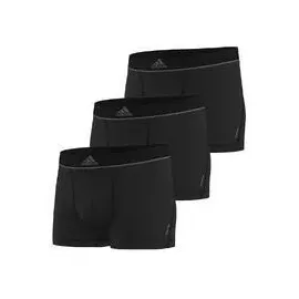 Adidas Herren Trunk (3PK) -Active Micro Flex Eco Unterwäsche, 000 Black, S