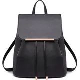 luxuskollektion Eleganter Rolltop Rucksack Kunstleder