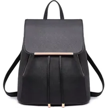 luxuskollektion Eleganter Rolltop Rucksack Kunstleder