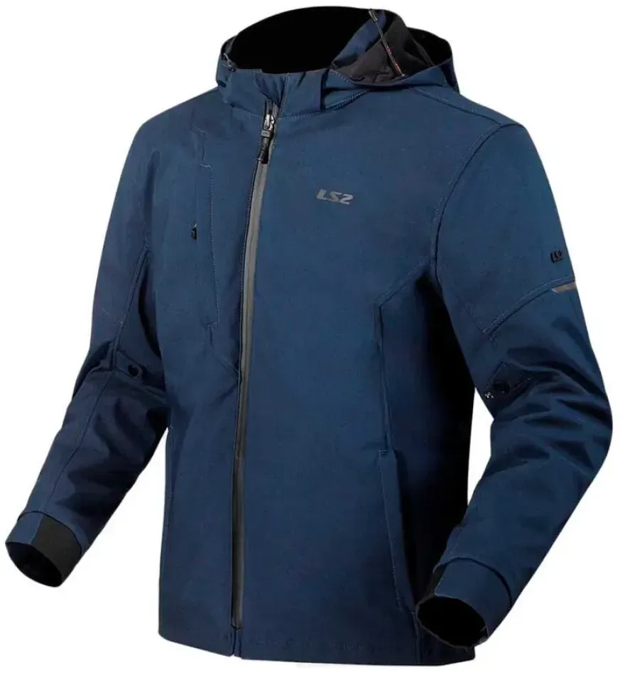 Ls2 Textil Bolton Kapuzenjacke - Dark Blue - 2XL