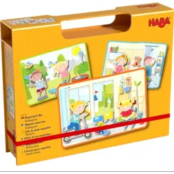 HABA 305076 Magnetspiel-Box Kindergarten