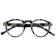Breitfeld & Schliekert Lesebrille FRANKIE, grau-havanna, +3.00 dpt mit Etui