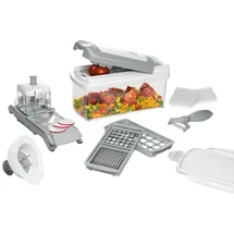 Genius Nicer Dicer Chef 14-tlg. weiß / grau