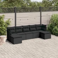 Festnight Gartenlounge mit Stauraum Rattan Garten Loungemöbel Set Ecksofa Garten Lounge Sofa Outdoor Polyrattan Gartensofa Terrasse Ecklounge Terrassenmöbel Gartenmöbel