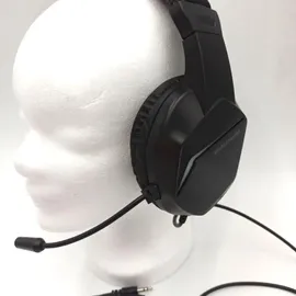 Mars Gaming MH122, FRGB Over Ear Kopfhörer mit Mikrofon, HiFi Sound, Geräuschunterdrückung, Ultraleichtgewicht, PS4 PS5 Xbox Switch Switch 2 Tablet Windows Mac, Schwarz,