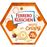 Ferrero Küsschen White Crispy Pralinen 20 Stück 172 g
