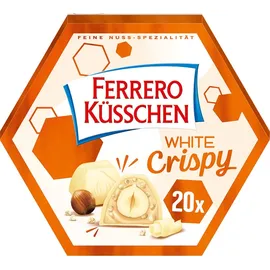 Ferrero Küsschen White Crispy Pralinen 20 Stück 172 g