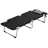 Outsunny Campingliege Feldbett Schwarz/Silber