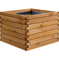 dobar Gartenteich, pflegeleichter Hochteich inkl. Teichfolie aus Kiefer   versch. Modelle