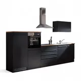 BASIC by Balculina Küchenblock 320 cm wahlweise mit E-Geräten, Jazz 4 - (B/H/T)