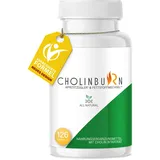 Saint Nutrition NEU: Saint Nutrition® CHOLIN BURN Stoffwechsel Appetitzügler Kapseln - extrem, schnell & endlich - Hochdosiert mit Cholin und Glucomannan - Nahrungsergänzung für Frauen + Männer, 126 Kapseln