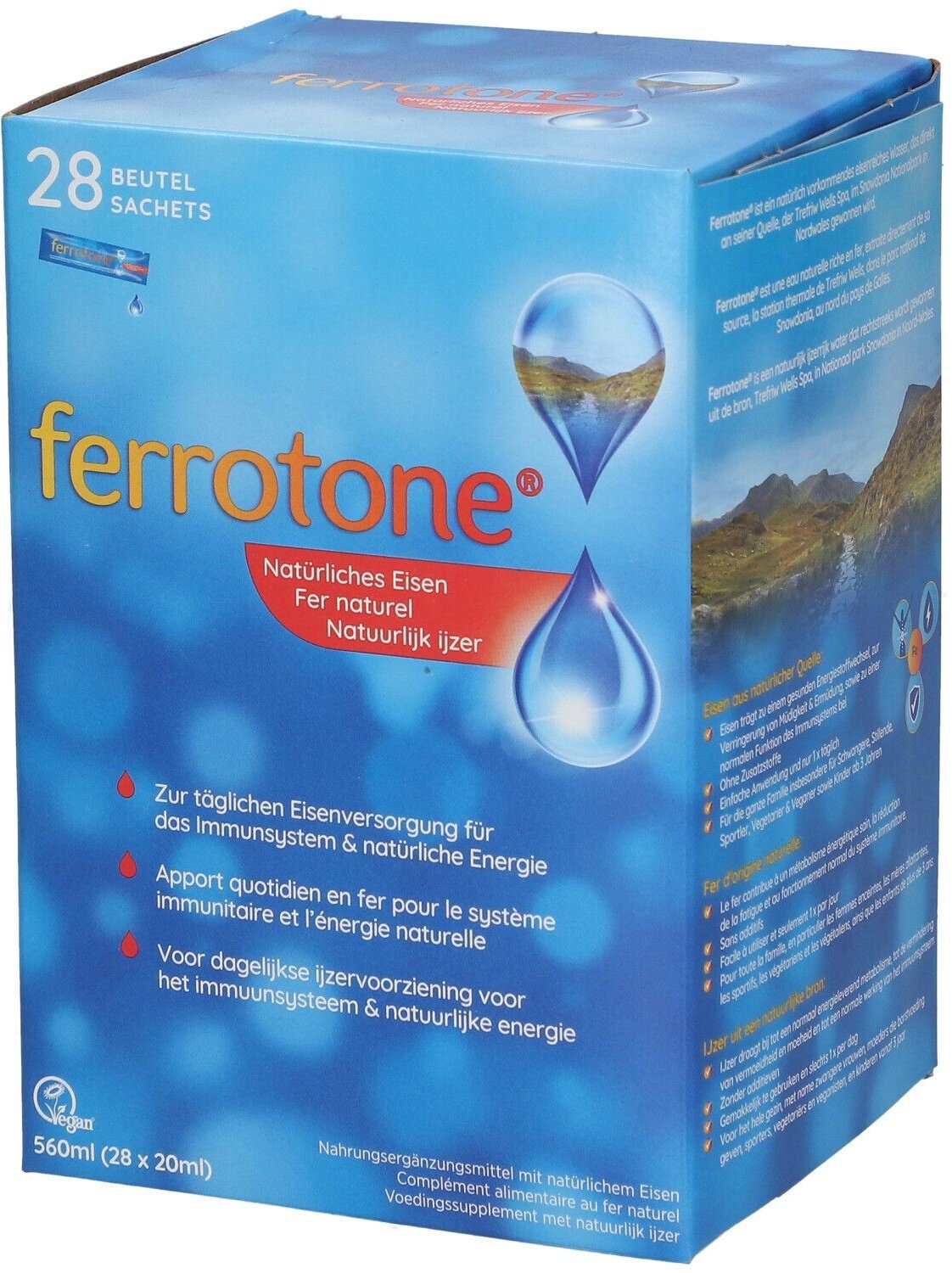 ferrotone® Natürliches Eisen