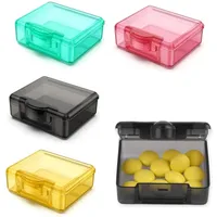 4 Stück Kleine Pillen-Organizer-Box Niedliche Mini-Reise-Pillendose Organizer Wochenbox Medizin-Organizer Behälter Vitamin-Behälter Halter Für Outdoor-Reisen Camping (Vier Farben)
