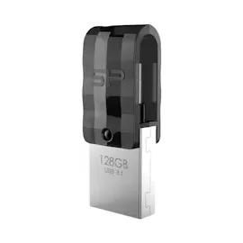Silicon Power Mobile C31 128 GB schwarz USB 3.2