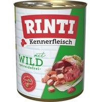 Rinti Sparpaket RINTI Kennerfleisch Wild 24x800g Dose Hundenassfutter