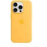 Apple iPhone 15 Pro Silikon Case mit MagSafe – Warmgelb ​​​​​​​