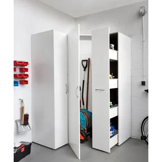 Quartier Multiraumkonzept 95 x 185 x 95 cm weiß