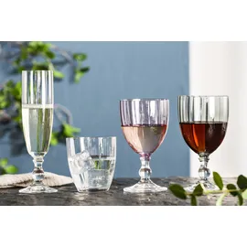 Bohemia Cristal 6er Set BOHEMIA Cristal Trinkglas Georgia 260 ml Kristall, Kristalloptik Transparent Klar