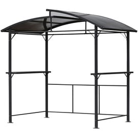 LECO Metallpavillon 2,45 x 1,5 m grau 13880999