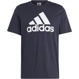 Adidas Essentials Single Jersey Big Logo T-Shirt Legend Ink / White S