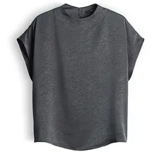 Someday Bluse Zirken Grau 38