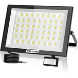 Lightasea 150W LED Strahler mit Bewegungsmelder Außen,6500K 15000LM Kaltweiß Superhell LED Außenstrahler,Außenlampe mit Fernbedienung,IP66 Wasserdicht LEDs Fluter,für Garten,Garage,Innenhöfe