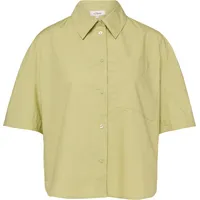 s.Oliver Boxy Popeline-Bluse mit Brusttasche grün XL