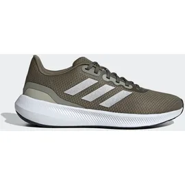 Adidas Runfalcon 3 Herren Olive Strata / Silver Metallic / Putty Grey 41 1/3