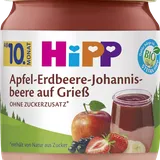 HiPP Bio Apfel-Erdbeere-Johannisbeere auf Grieß - 200.0 g