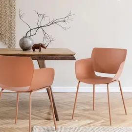 CLP Stuhl Alpena terracotta