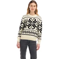 Dale of Norway Damen Falkeberg Pullover (Größe XL, weiss)