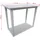 vidaXL Bartisch 60 x 75 cm Weiß