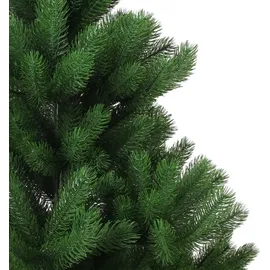 vidaXL Künstlicher Weihnachtsbaum Nordmanntanne Grün 210 cm