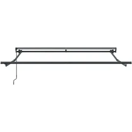 vidaXL Einziehbare Markise 350 x 250 cm blau