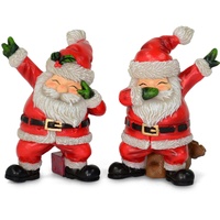 RIFFELMACHER & WEINBERGER Weihnachtsmann »Justin, Weihnachtsdeko«, aus Polyresin, rot