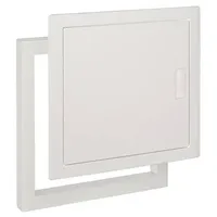 Legrand 001436 Metalltür inkl. Geräteträger, Signalweiß, für UP-Verteiler Ekinoxe