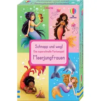 Usborne Verlag Schnapp und weg! Das superschnelle Kartenspiel: Meerjungfrauen