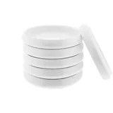 Almina Lissa Bonna Unterteller 11,5 x 2,5 cm weiß 6er Set