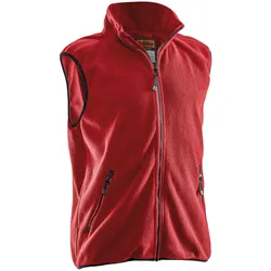 Jobman Fleeceweste 7501 Rot - XL