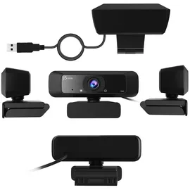 j5create USB Webcam HD Schwarz
