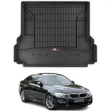 Omac Gummi Kofferraumwanne kompatibel mit BMW 5er Touring G31 2017-2023 TPE Laderaumwanne