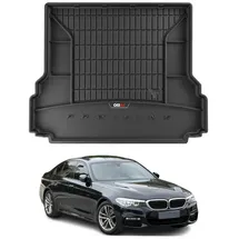 Omac Gummi Kofferraumwanne kompatibel mit BMW 5er Touring G31 2017-2023 TPE Laderaumwanne