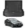 Omac Gummi Kofferraumwanne kompatibel mit BMW 5er Touring G31 2017-2023 TPE Laderaumwanne