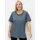 sheego Yogashirt SHEEGO "T-Shirt", Damen, Gr. 40/42, grau (rauchgrau), 73% Baumwolle, 27% Polyester, unifarben, Rundhals, Shirts Yogashirt
