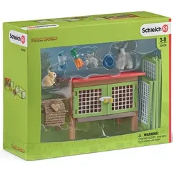 Spielzeugfigur Kaninchenstall 25x10x16cm