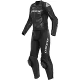 Dainese Mirage, 2tlg. Damen - Schwarz/Schwarz/Weiß - 52