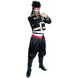 Fun Shack Kostüm 80er Jahre Sänger für Herren, Popstar Verkleidung, Perfekt für Fasching und Karneval, M